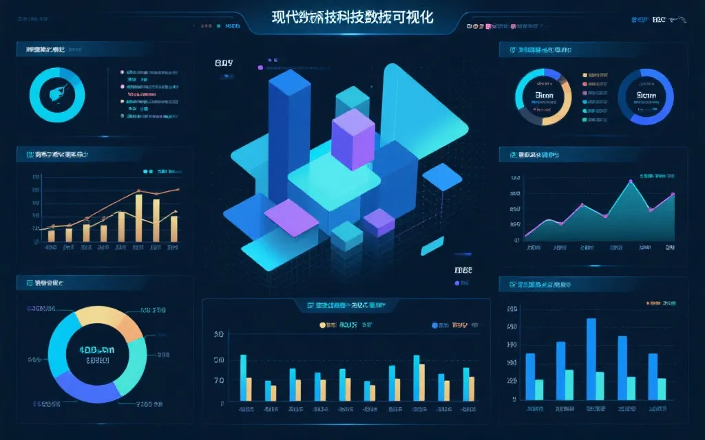 数据可视化图表与信息展示界面